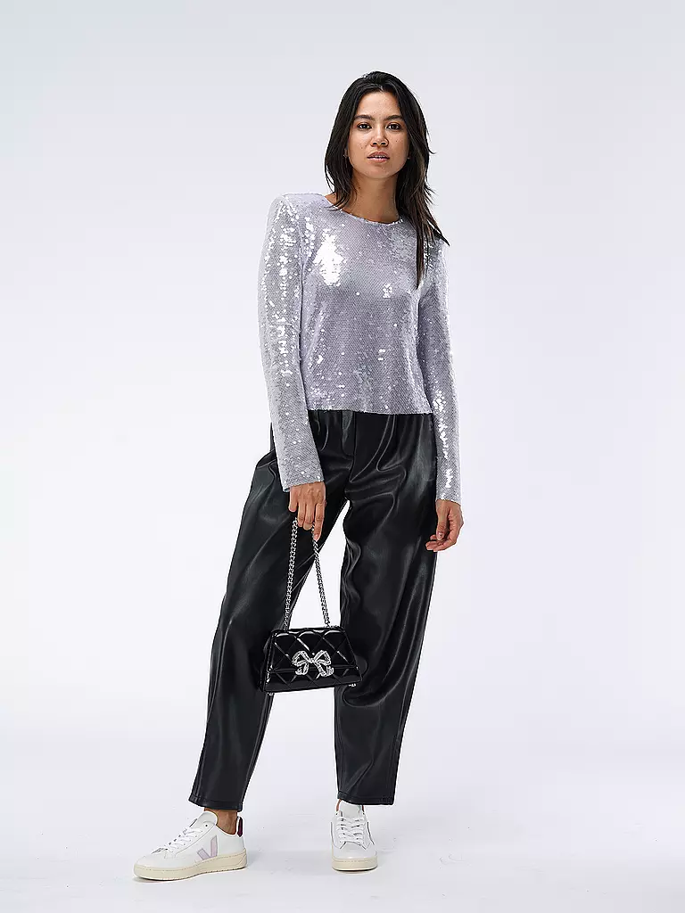 SELF-PORTRAIT | Langarmshirt | silber