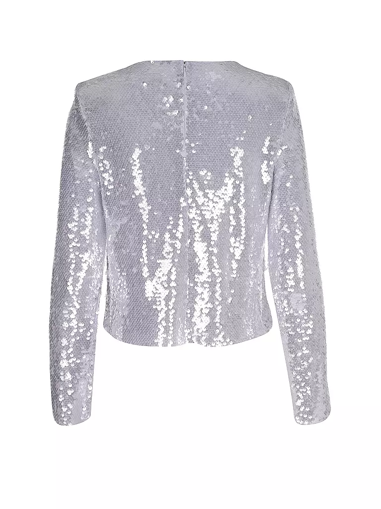 SELF-PORTRAIT | Langarmshirt | silber