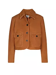 SELF-PORTRAIT | Lederjacke  | braun
