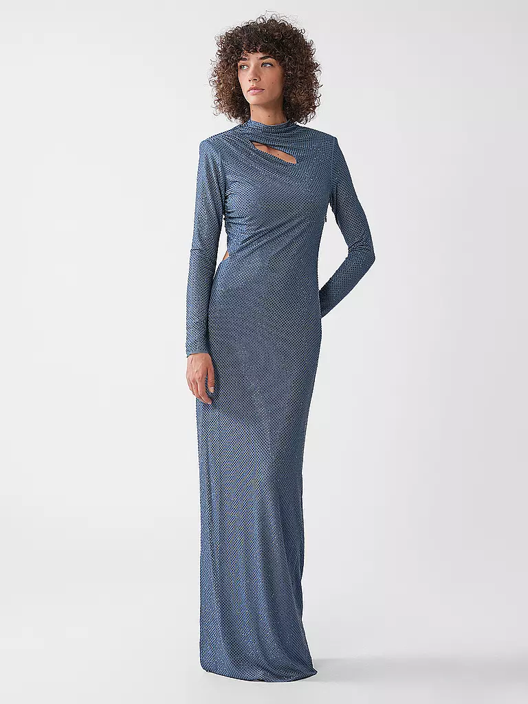 SELF-PORTRAIT | Maxikleid  | blau