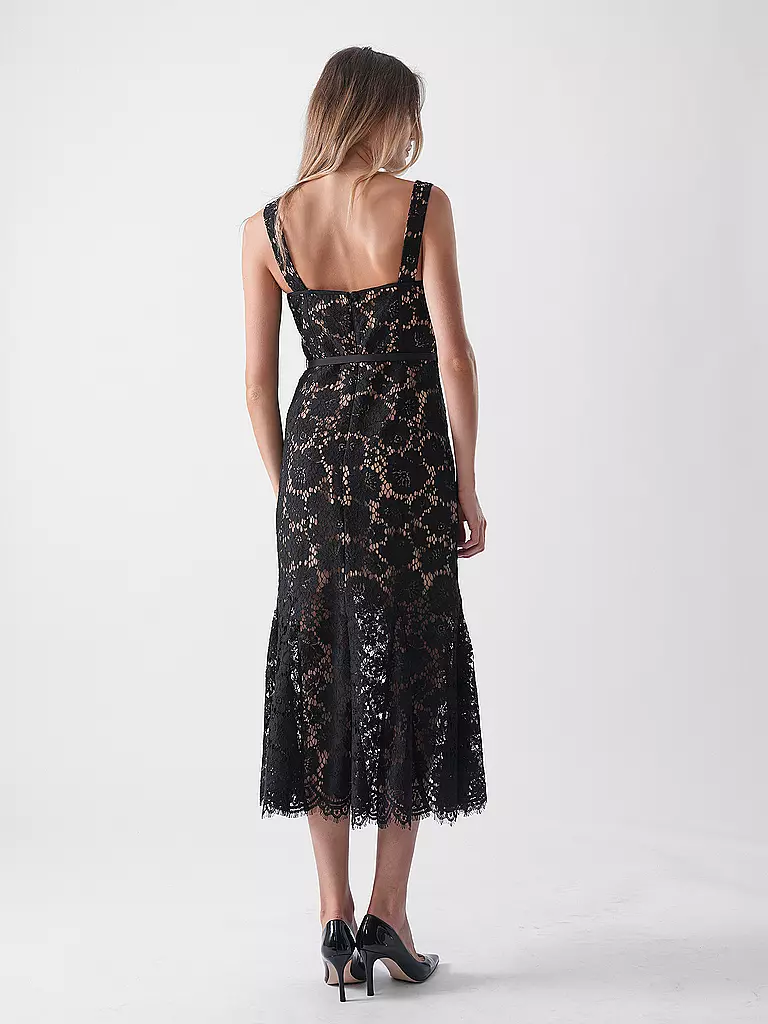SELF-PORTRAIT | Midikleid | schwarz