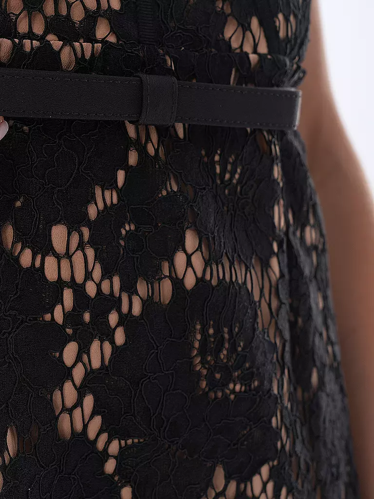 SELF-PORTRAIT | Midikleid | schwarz