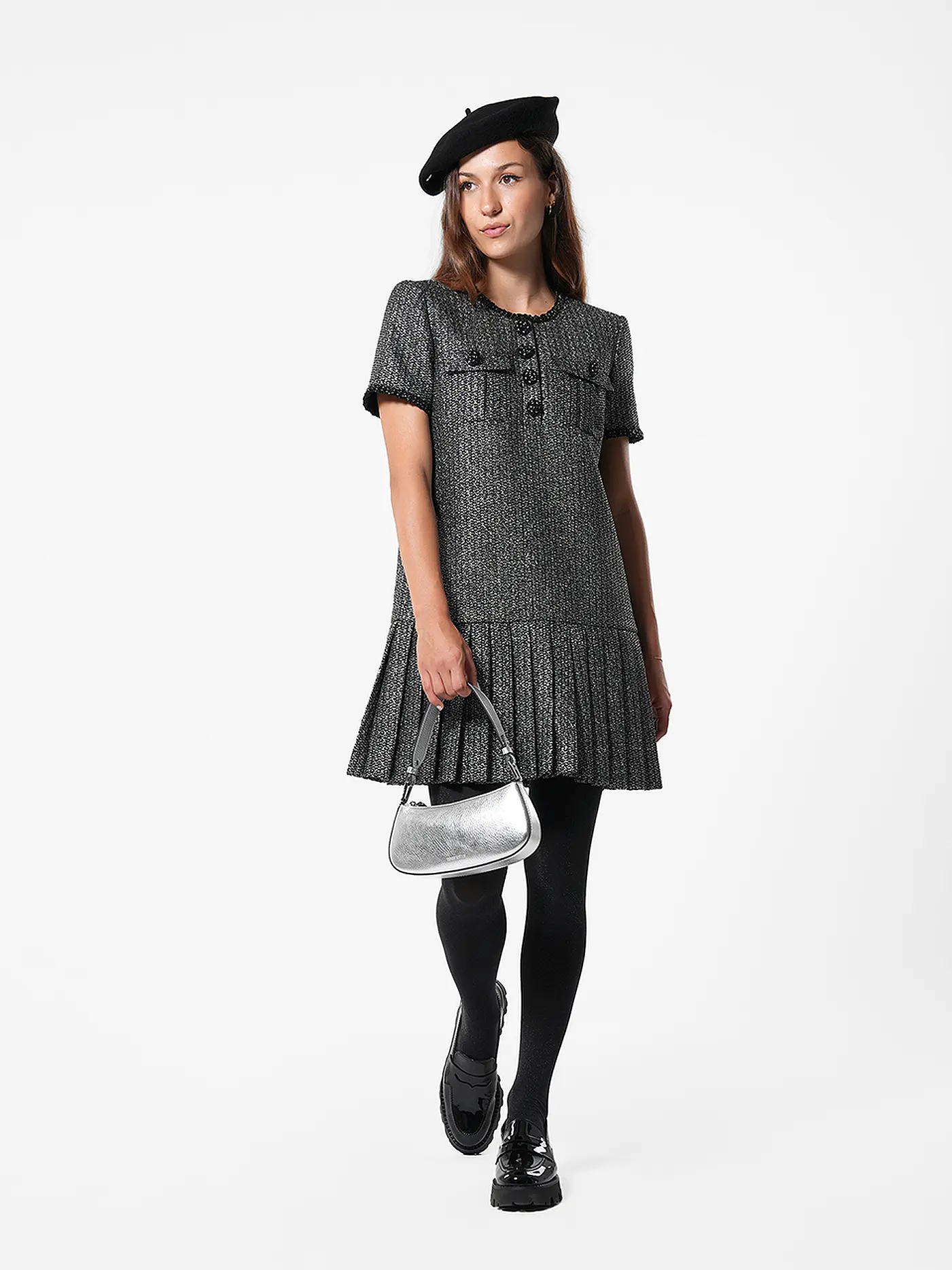 SELF-PORTRAIT | Minikleid  | schwarz