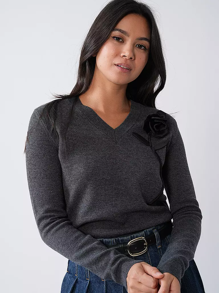 SELF-PORTRAIT | Pullover | grau