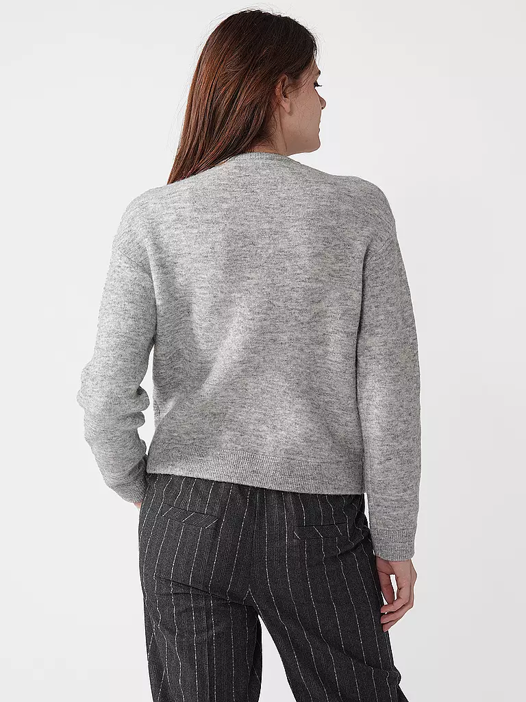 SELF-PORTRAIT | Strickjacke  | grau