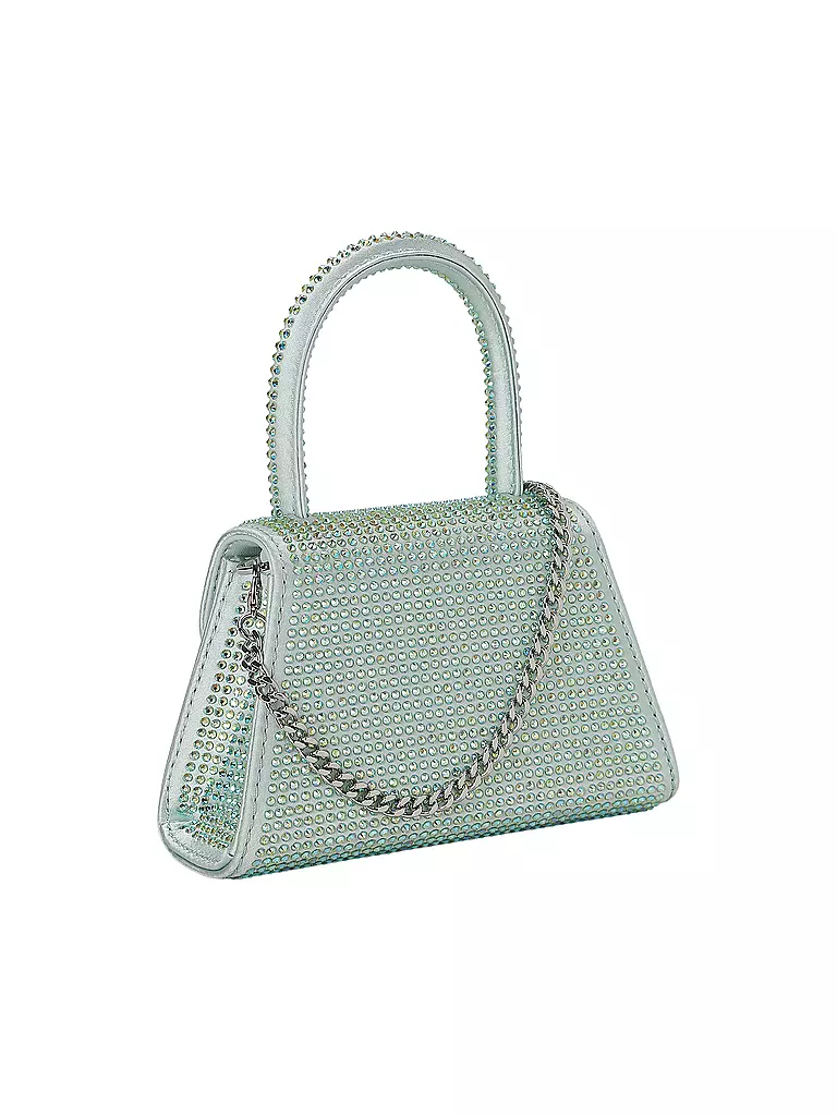 SELF-PORTRAIT | Tasche - Mini Bag RHINESTONE | grün