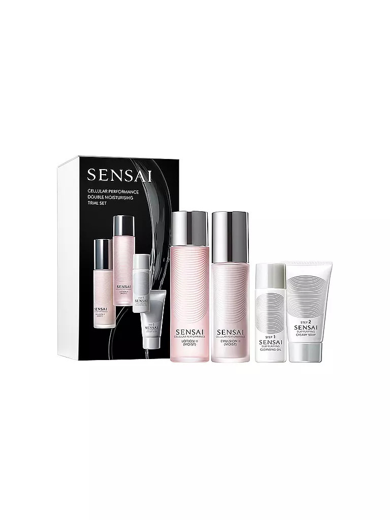 SENSAI | Geschenkset - Cellular Performance  Double Moisturising Trial Set 60ml / 50ml / 2x30ml | transparent