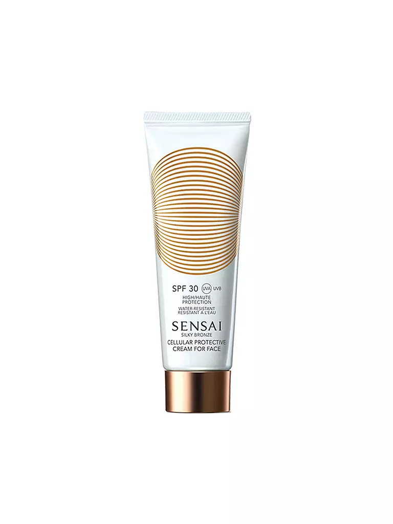 SENSAI | Silky Bronze - Cellular Protective Cream For Face SPF30 50ml | transparent