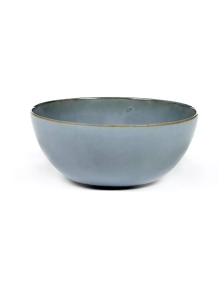 SERAX | Bowl M "Terres de Rêves" 13,7cm (Smokey Blue) | blau