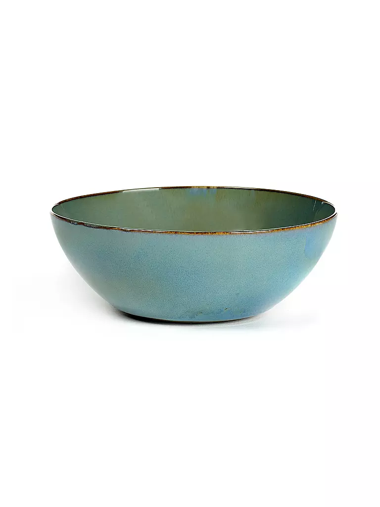 SERAX | Bowl XL "Terres de Rêves" 18,4cm (Smokey Blue) | blau