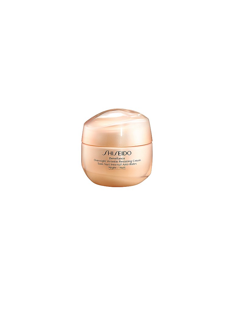 Shiseido Gesichtscreme - Benefiance Overnight Wrinkle Resisting 50Ml Cream 50Ml Keine Farbe