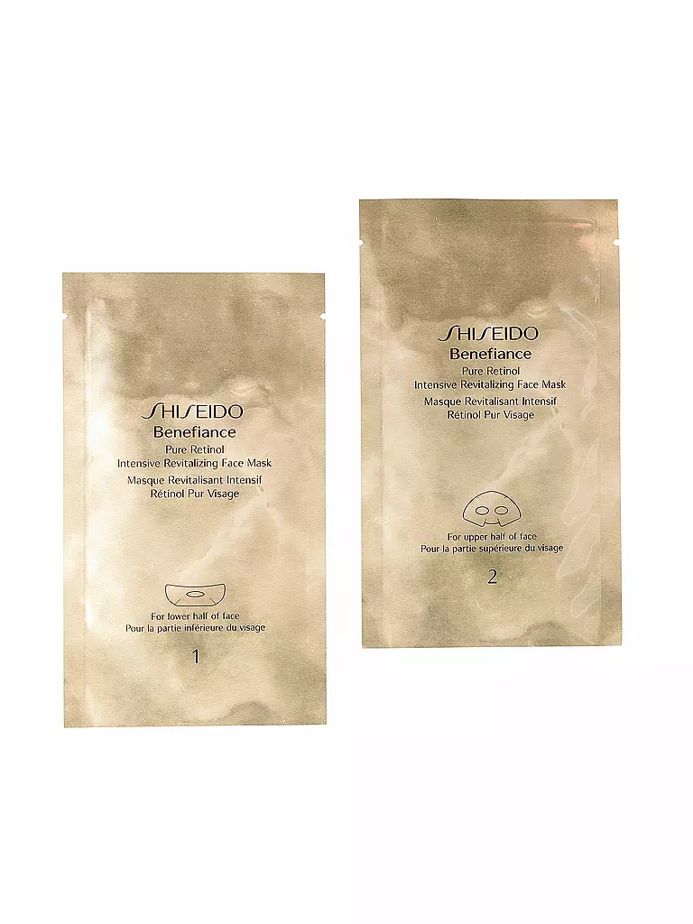 SHISEIDO | Benefiance Pure Retinol Intensive Revitalizing Face Mask 4Stk. | keine Farbe