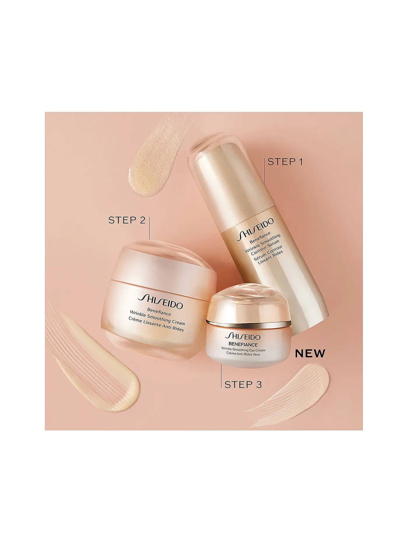 SHISEIDO | BENEFIANCE Wrinkle Smoothing Eye Cream | keine Farbe