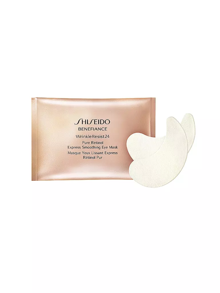 SHISEIDO | Benefiance WrinkleResist24 Pure Retinol Express Smoothing Eye Mask 12Stk. | 