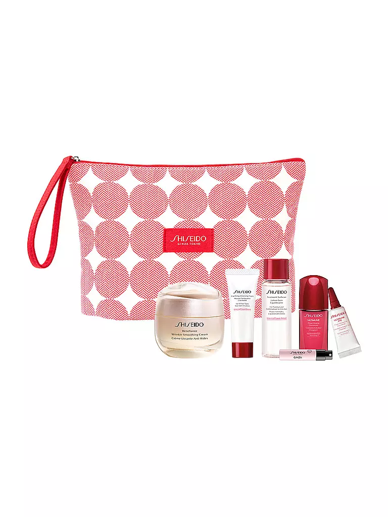 SHISEIDO | Geschenkset - Benefiance Wrinkle Smoothing Cream Set 50ml / 15ml / 30ml / 10ml / 3ml / 0,8ml | keine Farbe