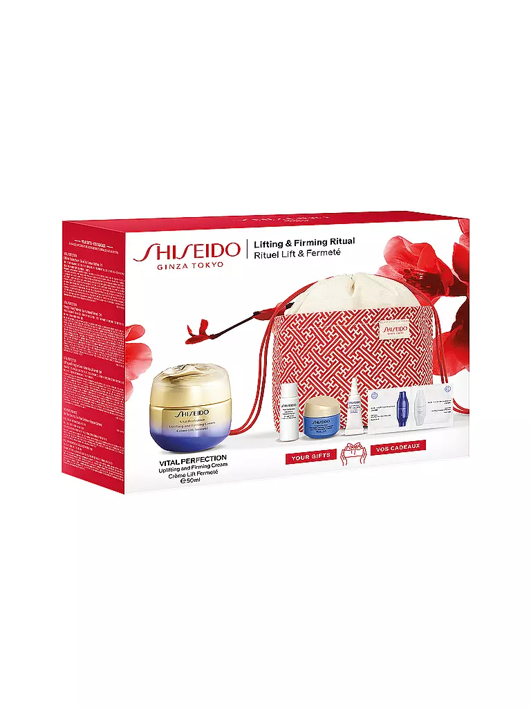 SHISEIDO | Geschenkset - VITAL PERFECTION Uplifting and Firming Cream Set 50ml /15ml / 7ml / 3ml / 2ml | keine Farbe