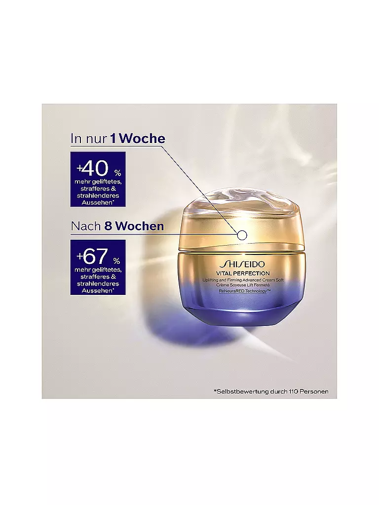 SHISEIDO | Gesichtscreme - VITAL PERFECTION Uplifting and Firming Advanced Cream Soft Refill 50ml | keine Farbe