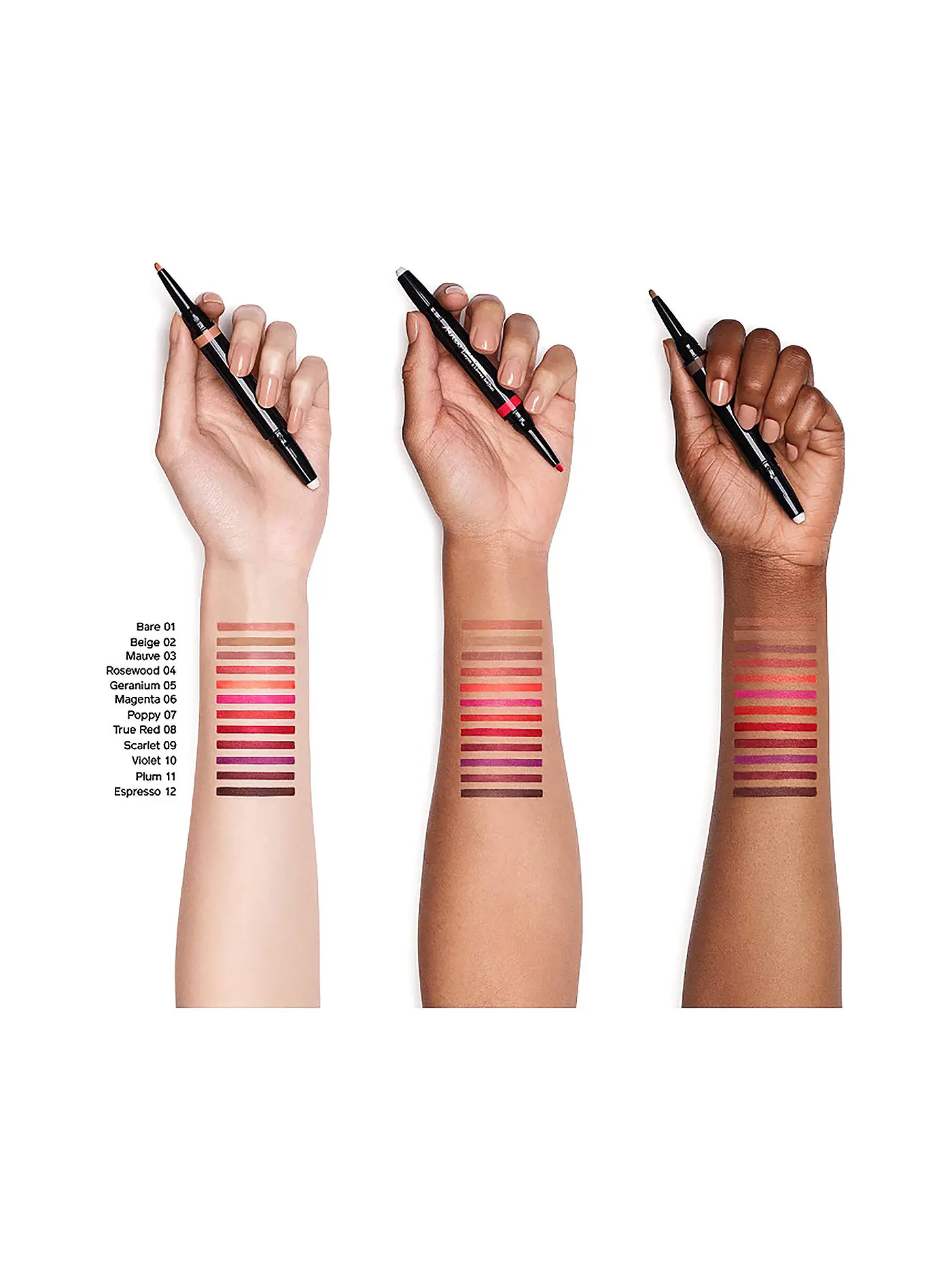 SHISEIDO | Lippenkonturenstrift - Lipliner InkDuo ( 12 Espresso ) | braun