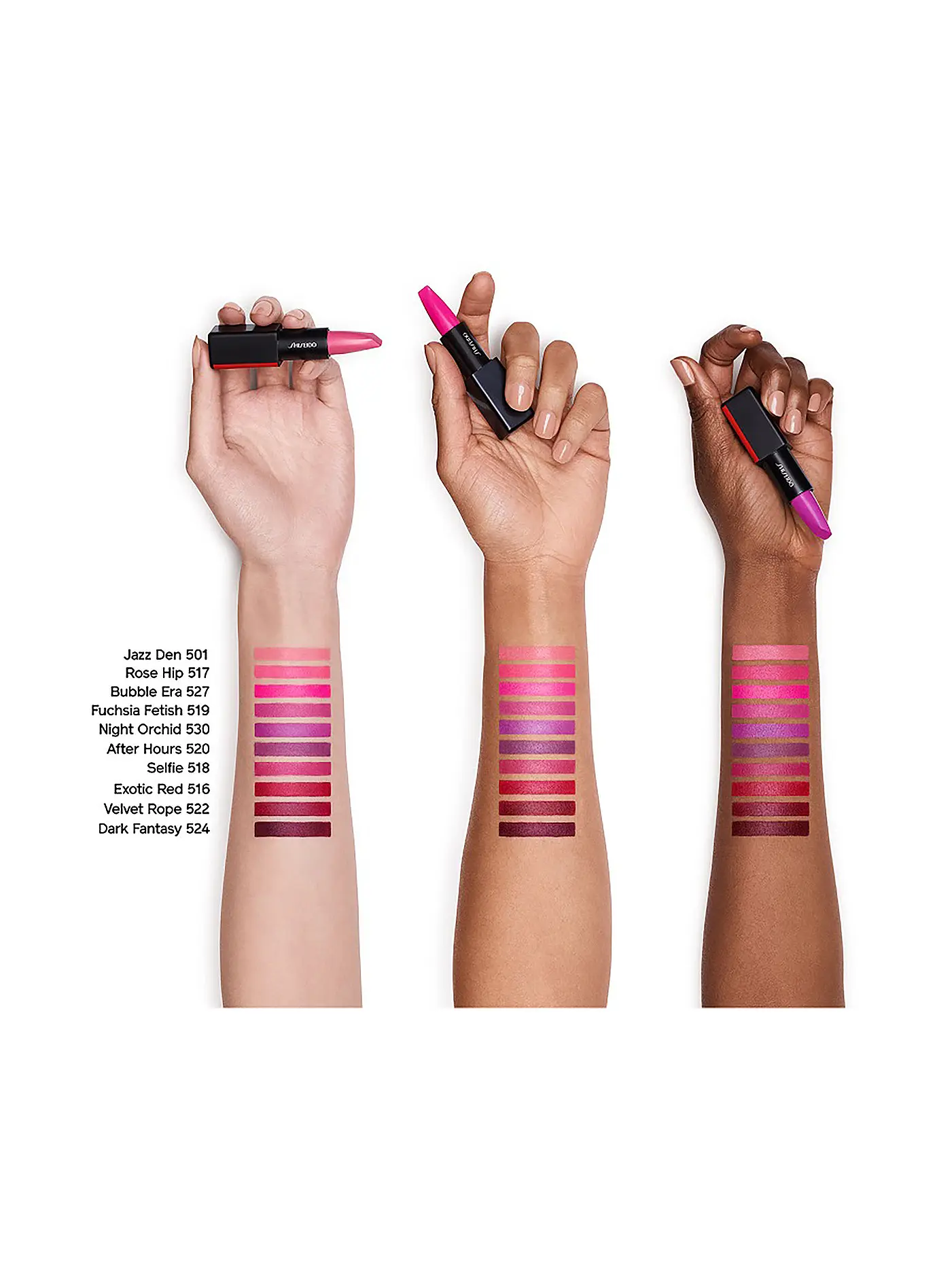 SHISEIDO | ModernMatte Powder Lipstick (505 Peep Show) | rosa