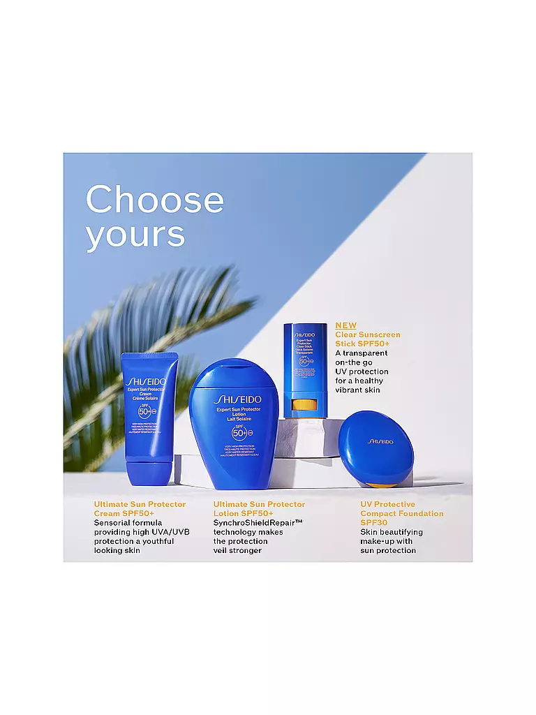 SHISEIDO | Sonnenpflege - Expert Sun Protector Clear Suncare Stick SPF 50+ 20g | keine Farbe