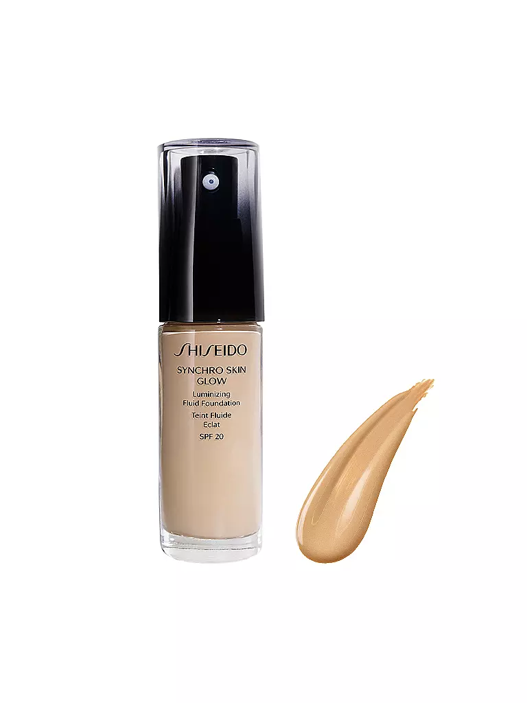 SHISEIDO | Synchro Skin Glow Luminizing Fluid Foundation SPF20 30ml (Golden 4) | beige