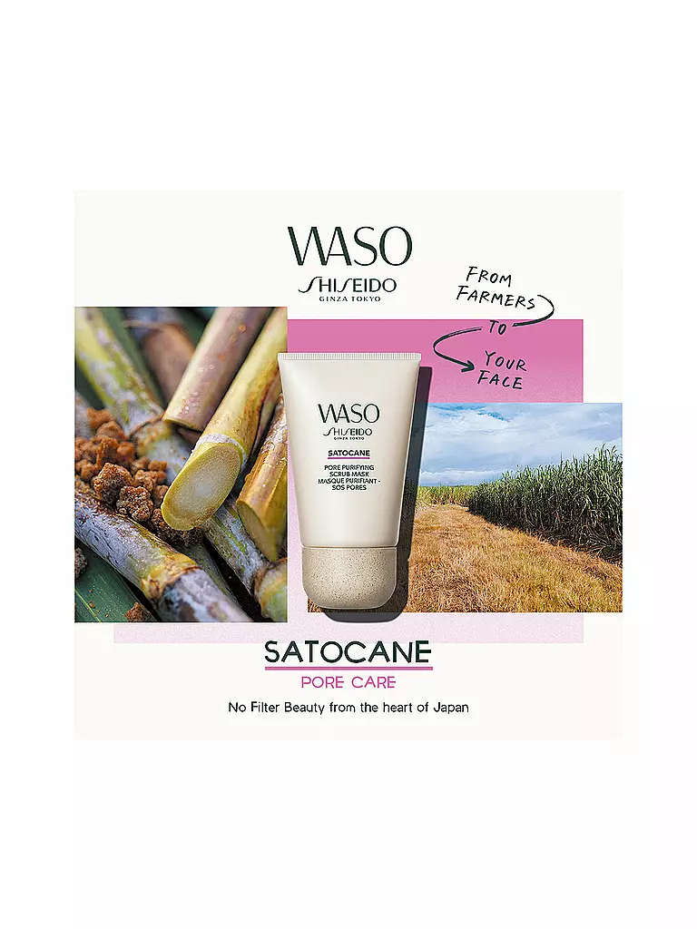 SHISEIDO | WASO SATOCANE PORE PURIFYING SCRUB MASK 50ml | keine Farbe