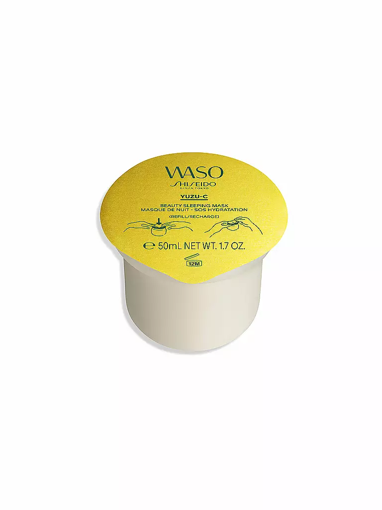 SHISEIDO | WASO Yuzu-C Beauty Sleeping Mask REFILL 50ml | keine Farbe