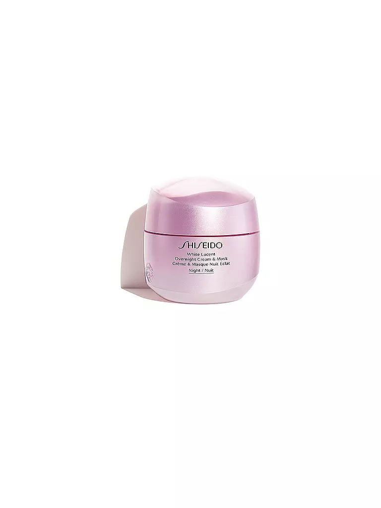 SHISEIDO | White Lucent Overnight Cream & Mask 75ml | keine Farbe