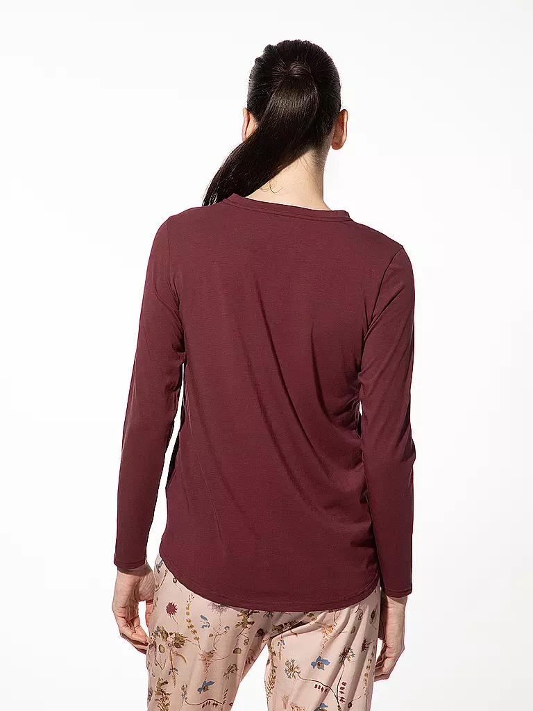 SHORT STORIES | Langarmshirt | dunkelrot