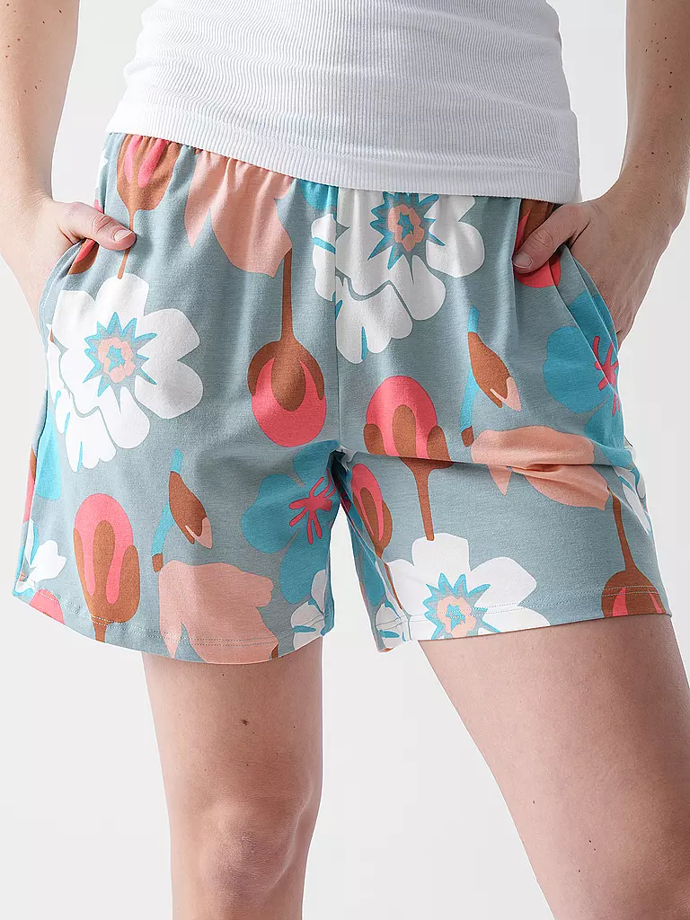 SHORT STORIES | Pyjamashorts | hellgrün