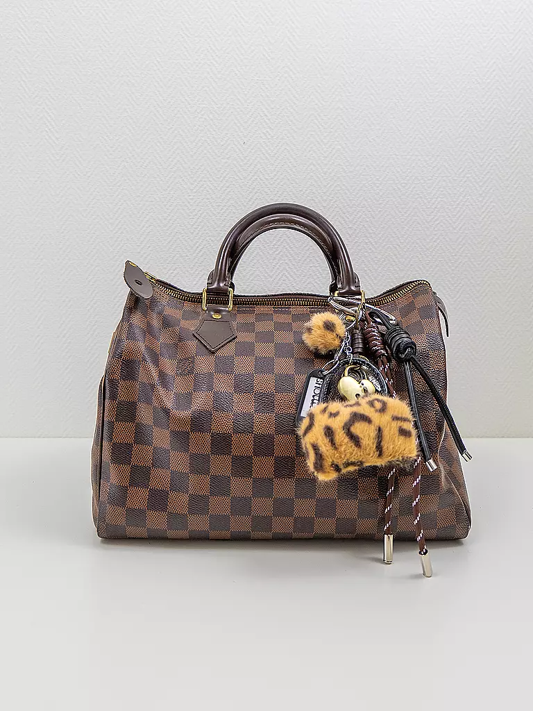 SHOUIA | Taschen Anhänger #9 LEO | braun