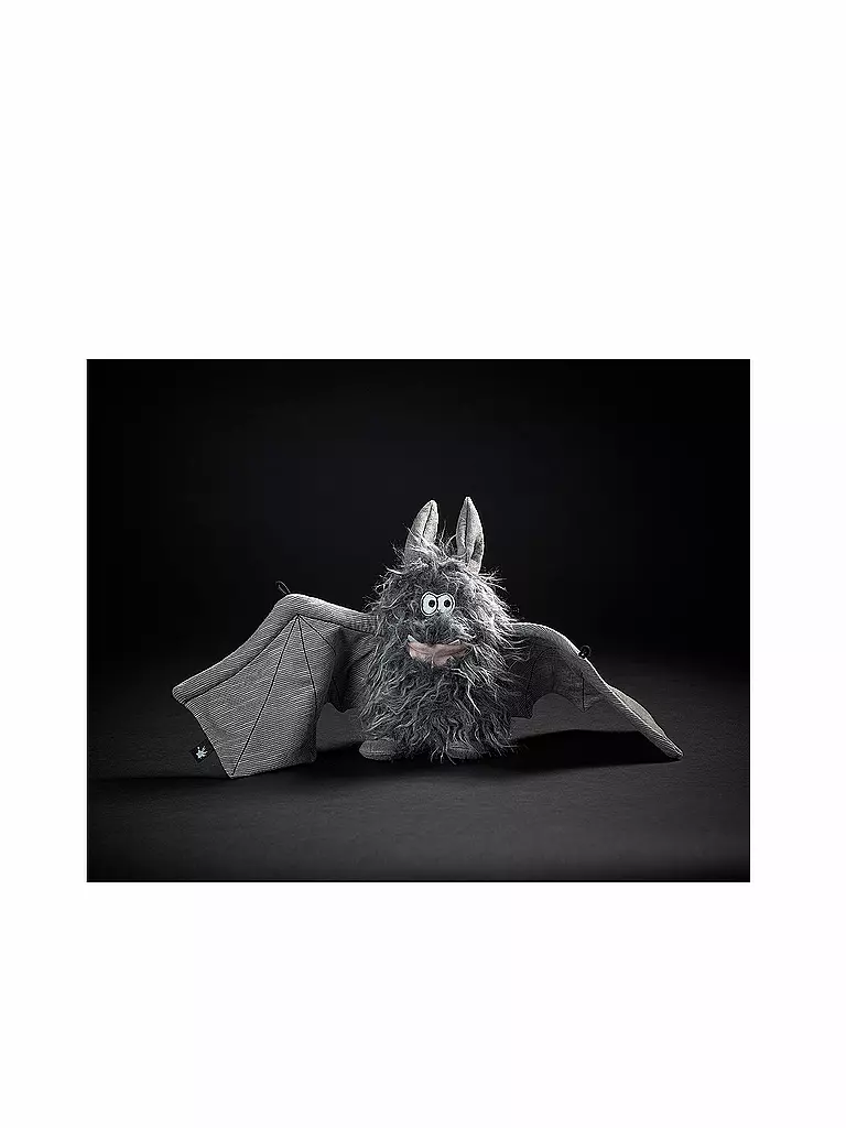 SIGIKID | Kuscheltier - Battery Bat 20cm | grau