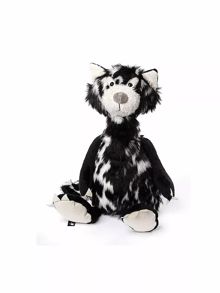 SIGIKID | Kuscheltier - Katze Cat Macchiato Beaststown 32cm | schwarz