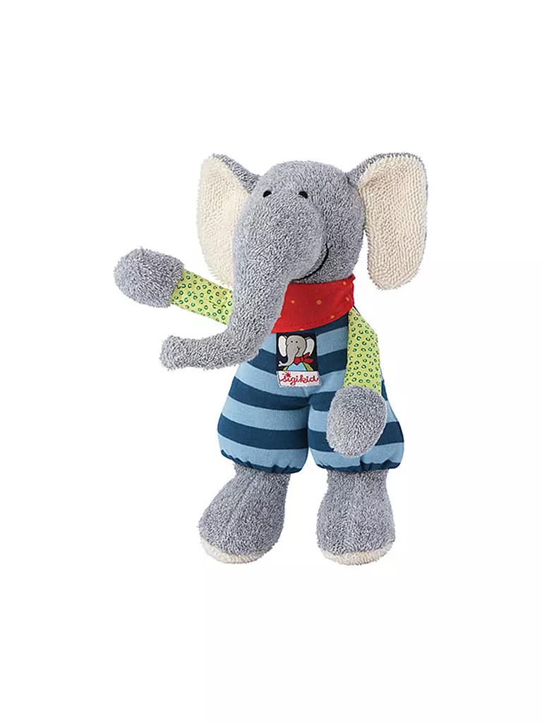 SIGIKID | Kuscheltier Elefant Lolo Lombardo | transparent