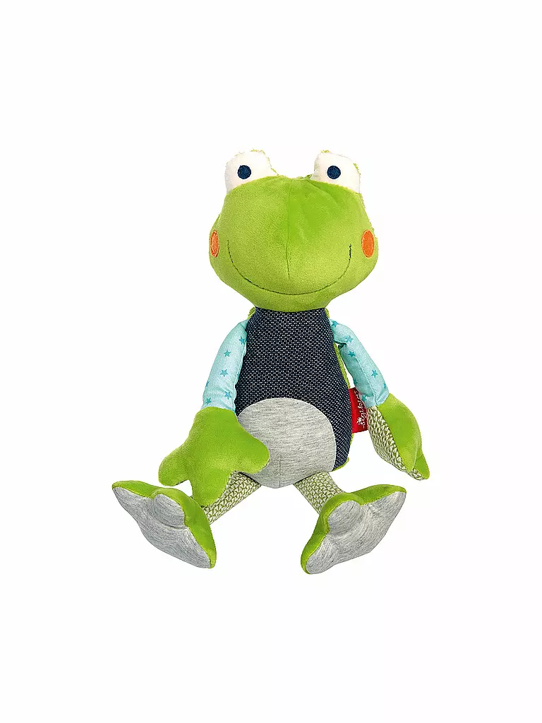 SIGIKID | Kuscheltier Frosch, Patchwork Sweety | keine Farbe