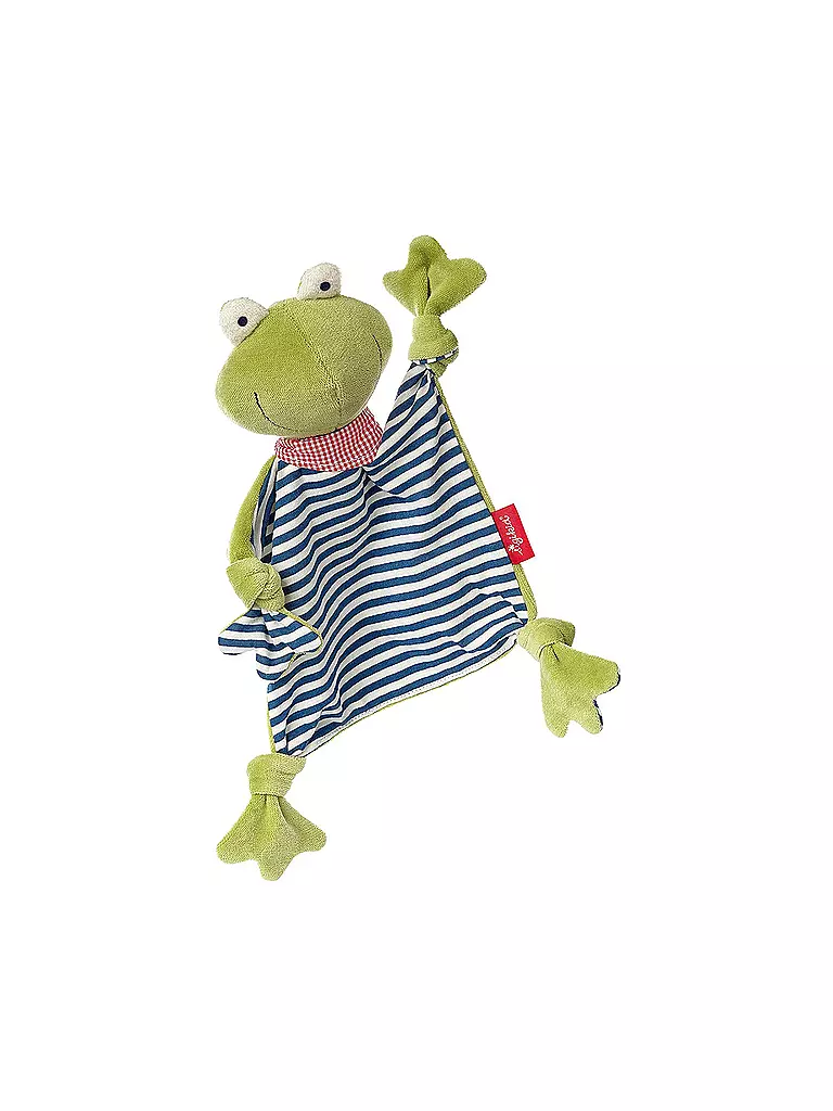 SIGIKID | Schnuffeltuch Schmusetuch Frosch "Natural Love" 27cm | keine Farbe