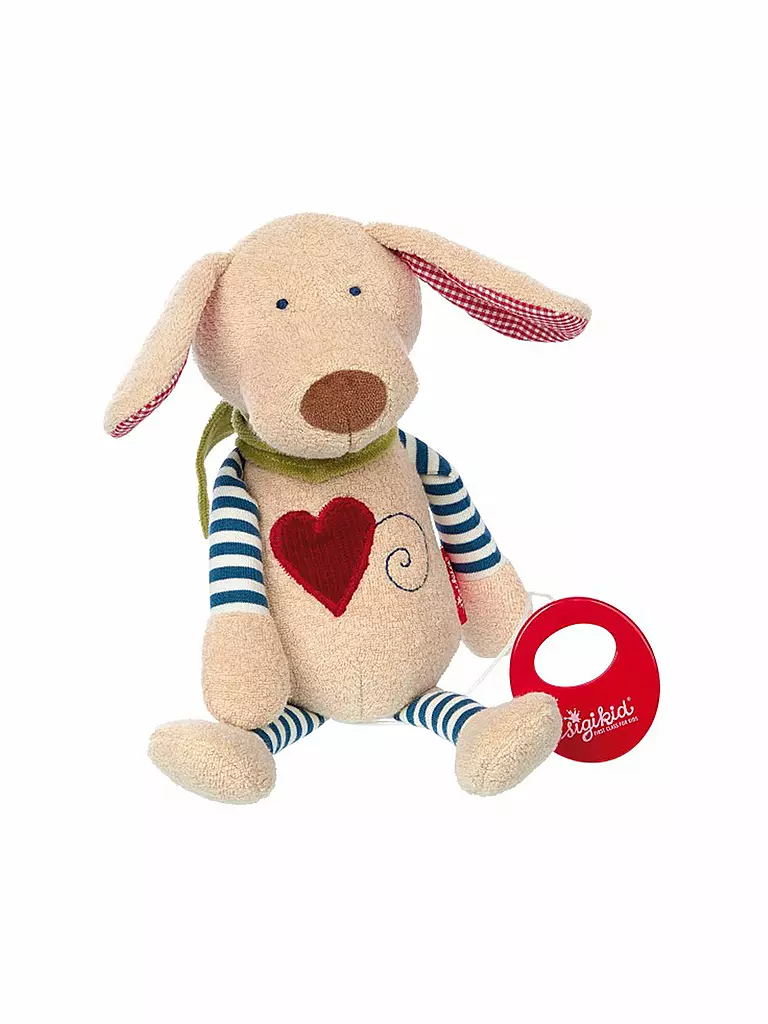 SIGIKID | Spieluhr Hund "Organic Collection" | transparent