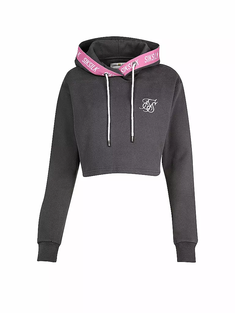 SIK SILK | Sweater - Cropped | grau