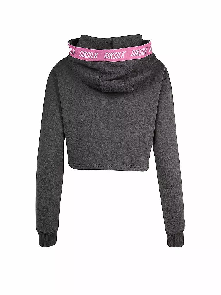 SIK SILK | Sweater - Cropped | grau