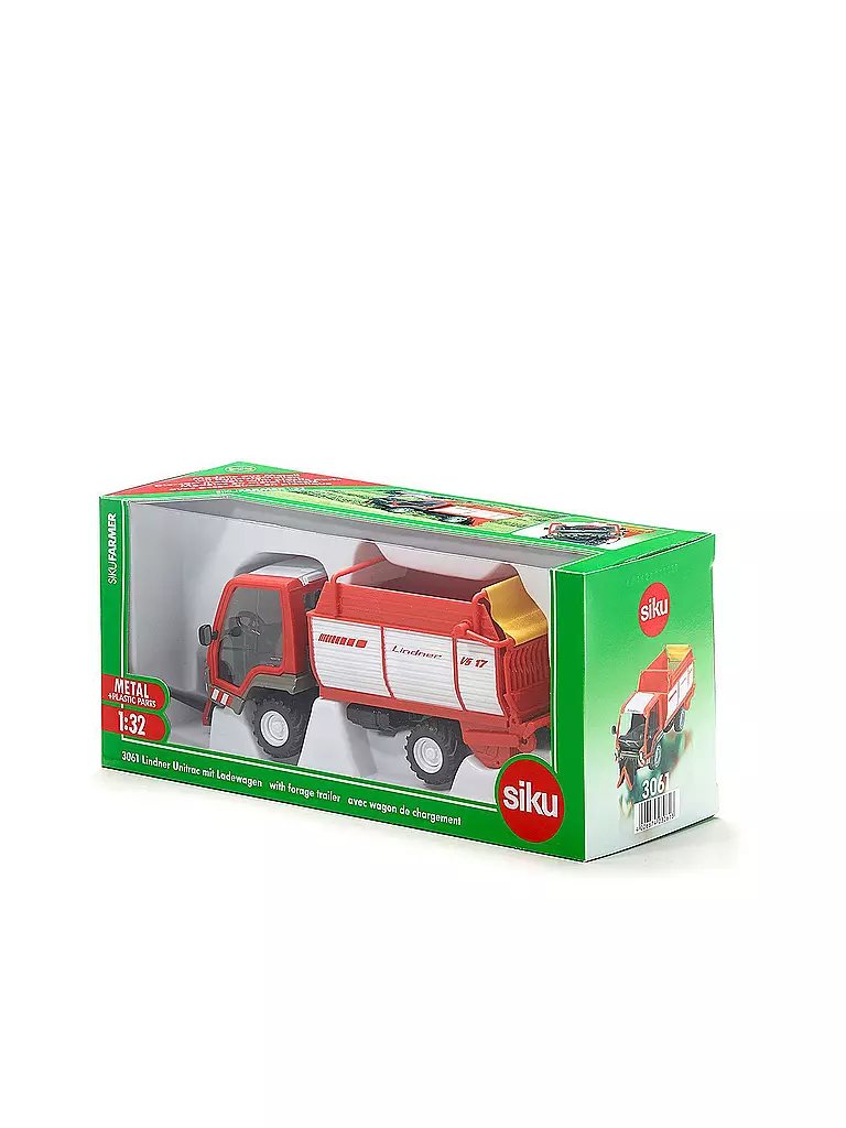 SIKU | Lindner Unitrac mit Ladewagen | 