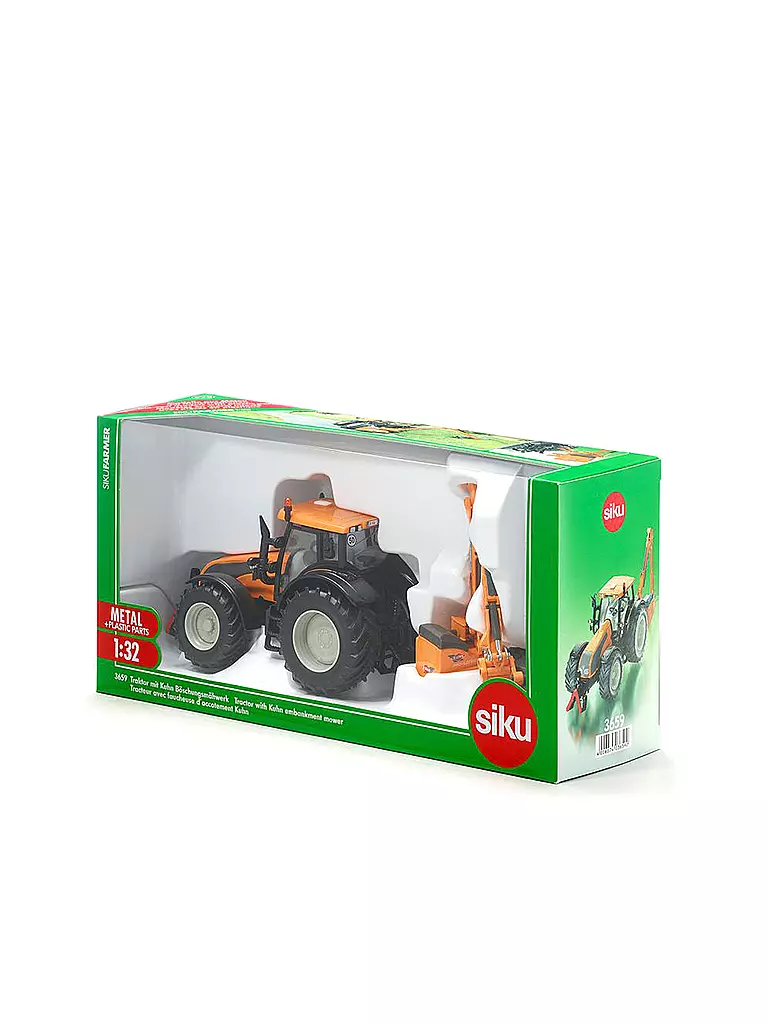SIKU | Traktor mit Kuhn Böschungsmähwerk | keine Farbe
