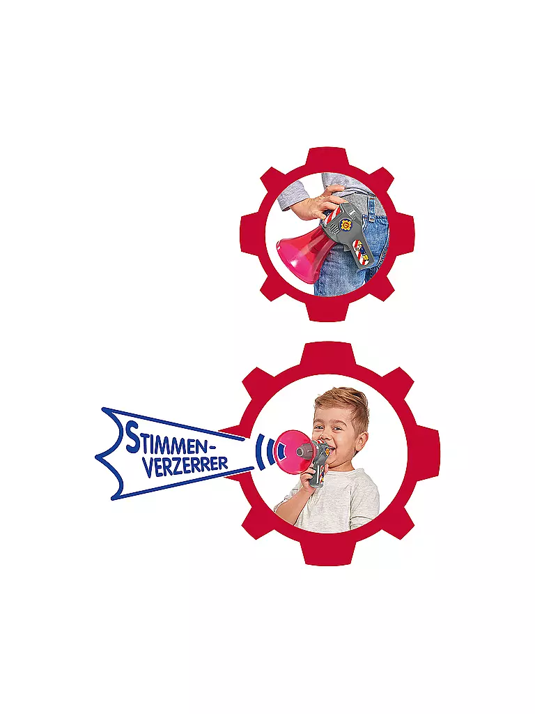 SIMBA | Feuerwehrmann Sam - Feuerwehr Megaphon | keine Farbe