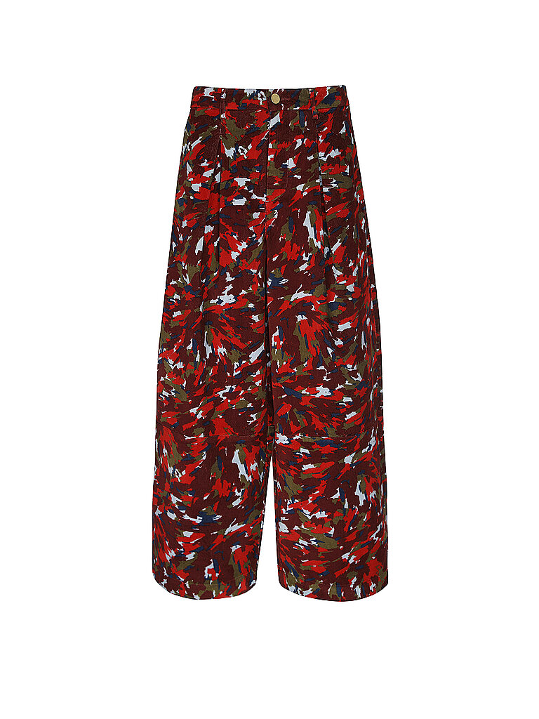 SKFK Hose Barrel Leg KENARE dunkelrot | 42