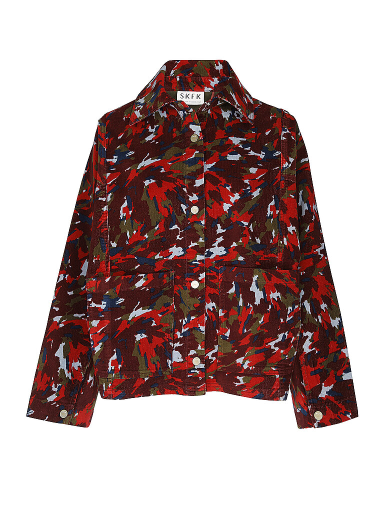 SKFK Jacke BADIA dunkelrot | M