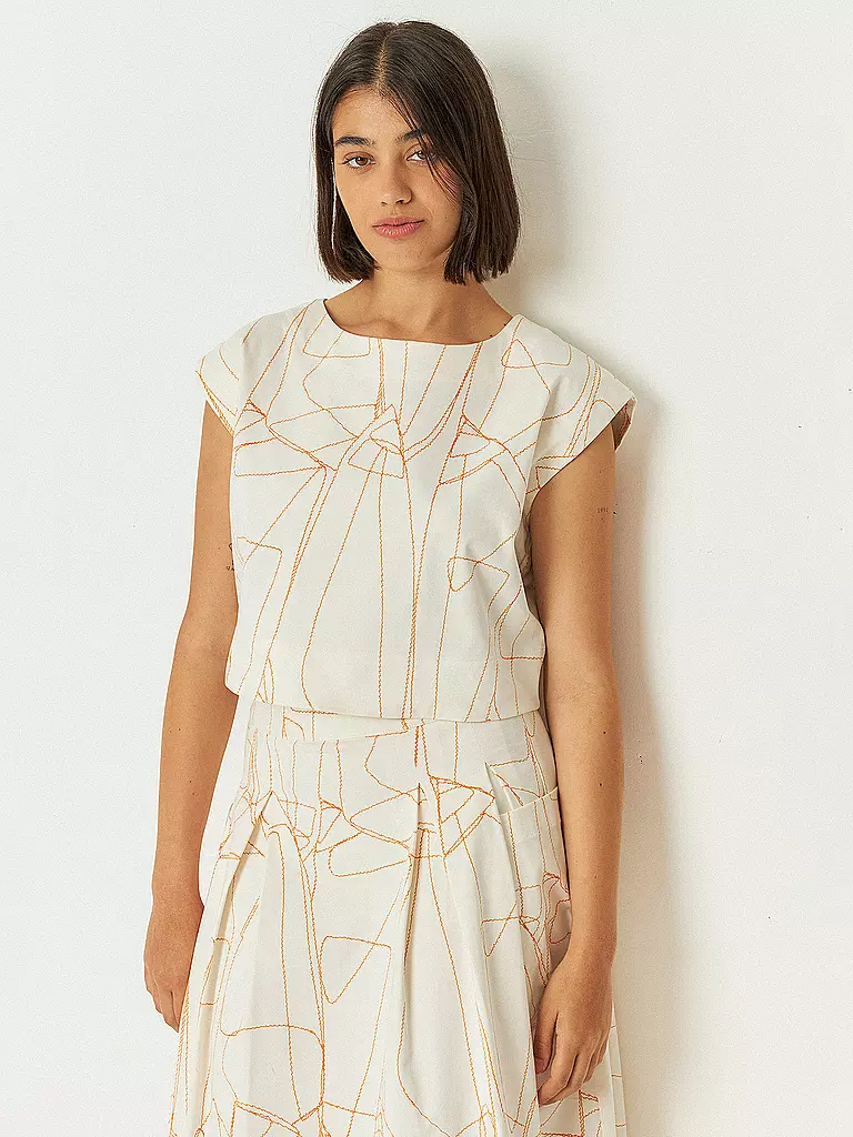 SKFK | Blusenshirt JANA | weiss