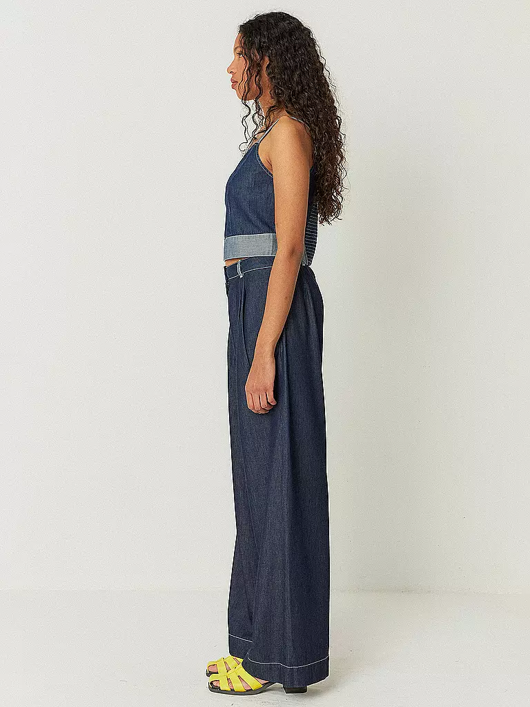 SKFK | Jeans Wide Leg  ALMIKE | dunkelblau