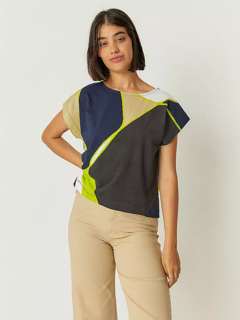 SKFK | T-Shirt EIDER | blau