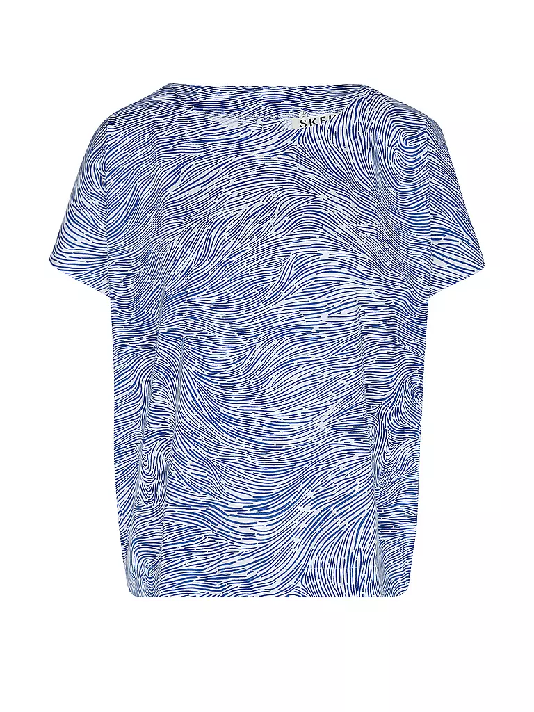 SKFK | T-Shirt IRIDE | blau