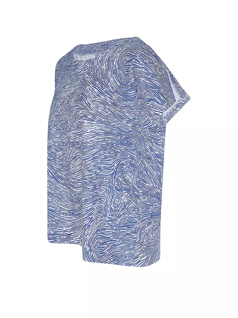 SKFK | T-Shirt IRIDE | blau