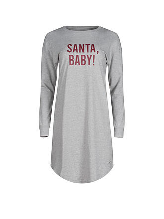 SKINY | Nachthemd - Sleepshirt grey melange